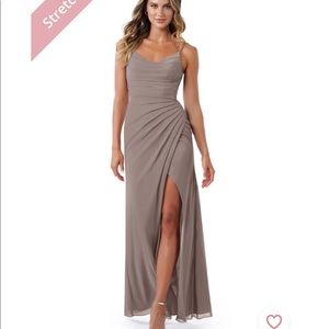 Azazie Deandra Custom Bridesmaid Dress - Hazelnut